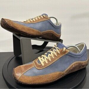 Cole Haan NikeAir Leather Suede Brown Blue Driving Shoes Sneakers Mens 12